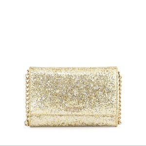 Kate Spade Gold Glitterbug Crossbody